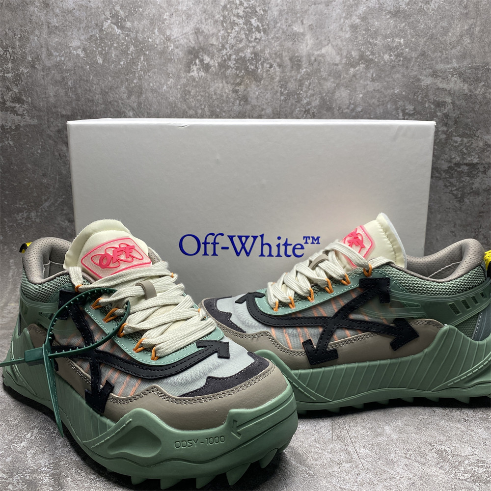 OFF-WHITE ODSY-1000 BLACK GREEN