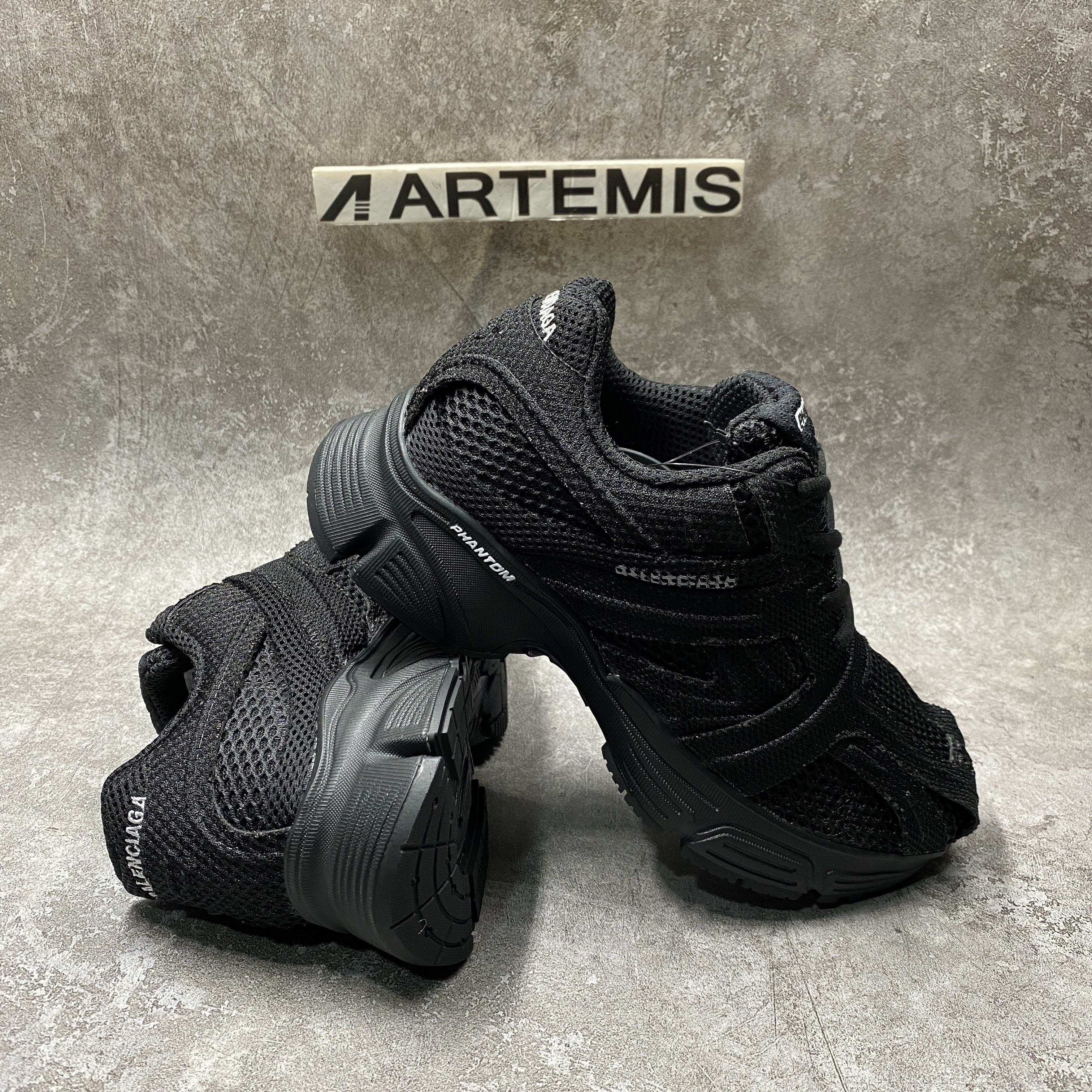 Balenciga Phantom Sneaker Black
