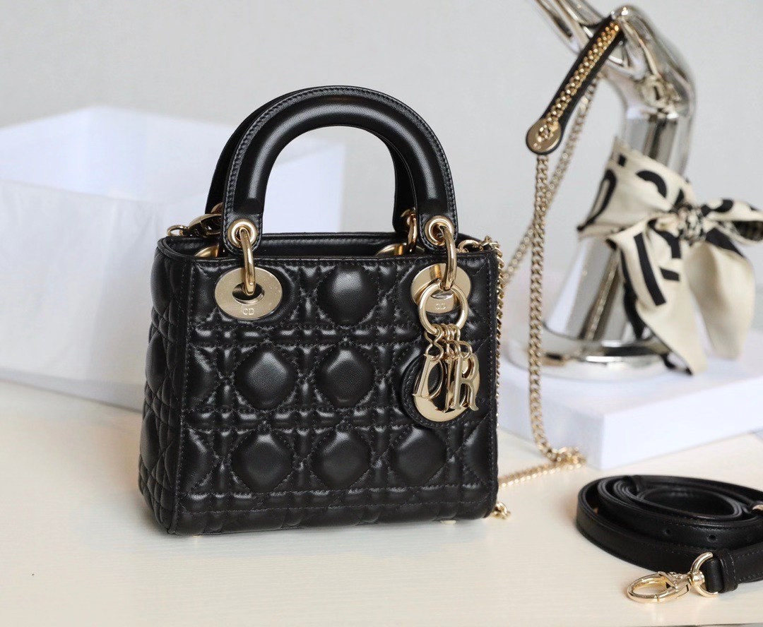 MINI LADY D*0r BAG   17cm