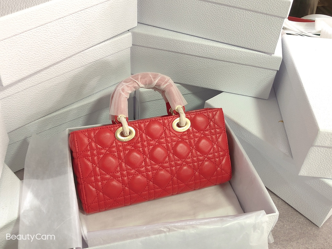D*0r Lady D-Joy bag medium RED 26 x 13.5 x 5 cm