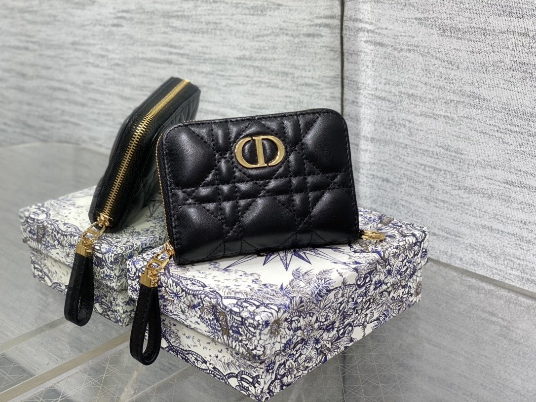 Lady D*0r Voyageur Small Coin Purse CARD HOLDER