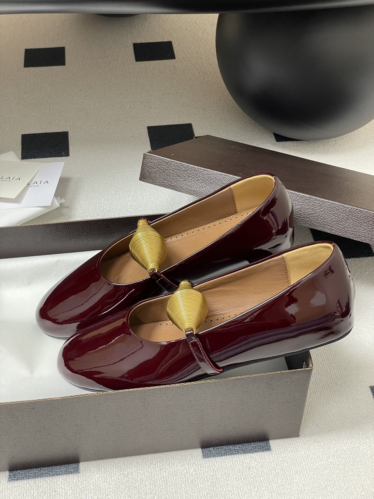 UA Alaïa Jewel Ballet Flats(Customized Size 7-10 days production time)